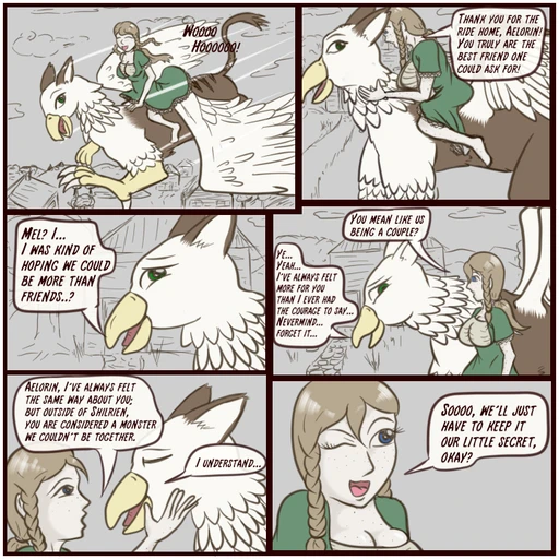 peculiar doll2 - untitled Mel & Aelorin comics