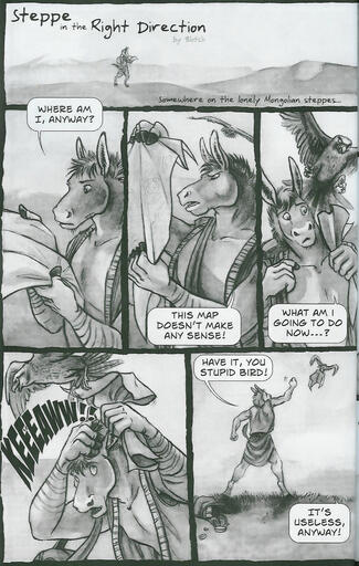 [4062] Blotch:_Steppe_in_the_Right_Direction_(Black_&_White_Ver)